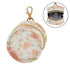 PYBUG Watercolor Flowers Round Pacifier Storage Case, Polyester & TPU Lined with Hook Buckle, Pacifier Container Box