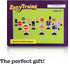 15 Pieces Wooden Traffic Signs for Kids, Zany Street Signs for Play Mats and Toy Trains, Educational Accessories