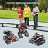 EXCOUP 6-12, 3-in-1 419 Set Remote Control Robot Building Kit for Boys STEM Remote & APP Controlled Coding Gear