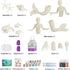 BESTYMXY Set, Set, Mermaid Toys Painting Kit, Mermaid Paint Kit, Kids Art DIY Mermaid Paint Arts & Crafts Mermaid Toys