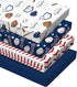 VitalCozy 4 Pcs Baseball Crib Sheet Set Newborn Bedding Nursery Baby Sheets
