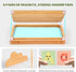 AtMini Montessori Sand Tray with Lid - Wooden Sand Trays for Kids Writing Letters and Numbers, Preschool Classroom Must