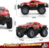 2.4GHz 1:20 Remote Control Cool Off-Road Vehicle Truck, RC Car with LED Lights, Scale Off-Road Vehicle, Red RC