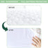 2 Pack, 24" 38" Joey + Joan Waterproof Mini Crib Mattress Protector x Quilted Ultra Soft Bamboo Viscose Terry Mini Crib