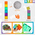 Bmag Magnetic Tiles Toys for Kids - Starter Set 3D Magnet Building Blocks for 3+ Year Old Boys and Girls