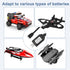 MEIRIYFA 7.4V 1A Lipo Battery USB Charger Cable, XH-3P 2S USB Connector Plug with LED Indicator Light for RC Car Rock