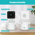 Woenergy 1080P 360 Indoor Security Camera, Cameras for Home Security Indoor with Motion Detection, Pet Cam with Phone