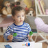 Hedume 20 Pack Mini Wooden Festival Maracas, Kids Baby Rattles, Shaker Sand Hammer Toy for Party Favors