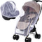 Mosquito Net for Stroller 2Pack, Protective Bug Netting for Strollers, Bassinets, Cradles, and Playards