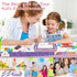 1-2 1 2 Cokzer Gift for Year Old Girls, Toddler Girl Toys with Magnetic Letters and Numbers, Learning and Educational