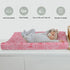 Summer 32''16'' Vintage Pink Seashells Starfish Baby Changing Pad Covers for Boy Girl Boho Beach Conch Fitted Change