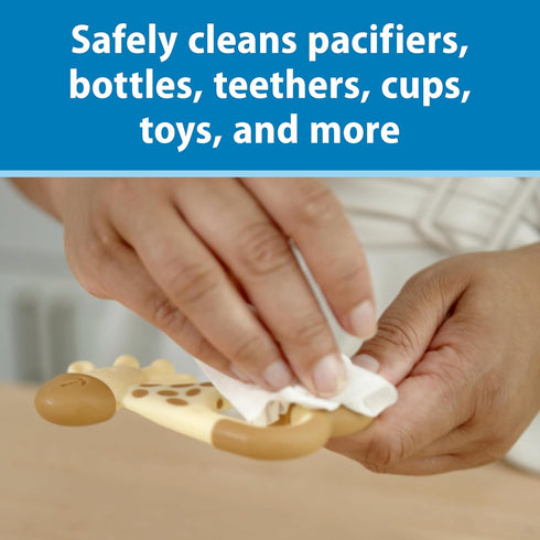 40 count, 3-Pack (Packaging Dr. Brown's Bottle and Pacifier Healthy Wipes, Safely Clean Bottles, Baby Items
