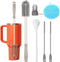 15.7" Silicone Bottle Brush Set - 6 Pack Water Bottle and Straw