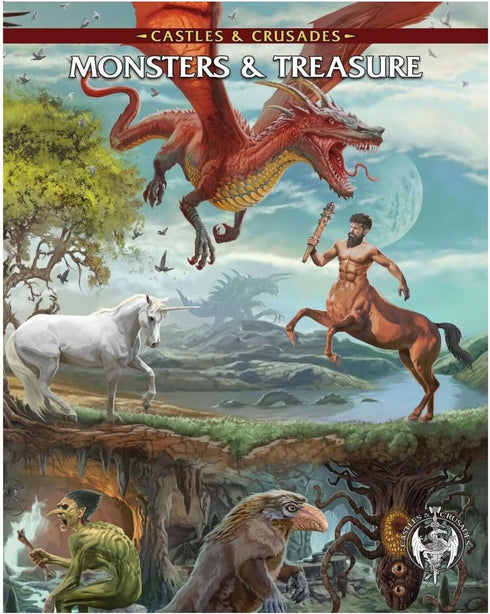 Troll Lord Games Castles & Crusades Monsters & Treasure 5th Printing