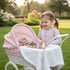 YuDill 17 Inch 3+ Realistic Baby Doll for Girls Age Full Vinyl Washable Body, Soft Touch, Closed Eyes Lifelike Toy Gift