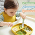 8 Pieces Toddler Utensils Set, Kids Silverware with Silicone Handle, Safe 18/8 Stainless Steel