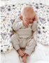 Summer Watercolor Antique Floral Baby Nursing Pillow Covers for Boy Girl Spring Garden Flowers Nursing Pillow