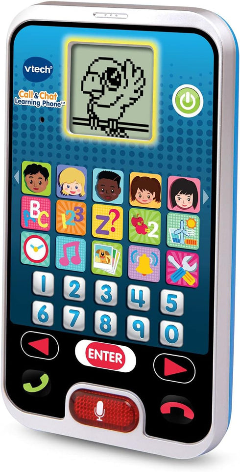 VTech Learning Phone - Call and Chat Toy for Kids in Black