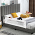 60-Inch HONEY JOY Bed Rail for Toddlers, Extra Long, Foldable Portable Swing Down Safety Bed Guard Rail, Toddler Bed