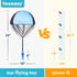 4 Pcs Parachute Toys for Kids 1-9 Years Old, Outdoor Flying Toys for Toddler, Coolest Gifts for Teen Boys and Men