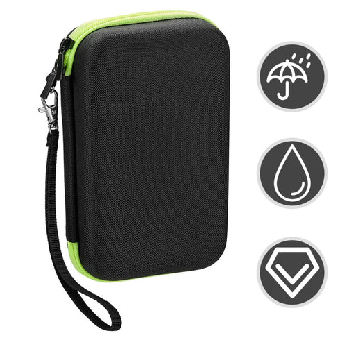 EXCEART Forehead Thermometer Storage Bag, Non-Contact Thermometer Case Holder, Travel Cord Storage Bag for Baby