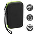 EXCEART Forehead Thermometer Storage Bag, Non-Contact Thermometer Case Holder, Travel Cord Storage Bag for Baby