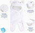 Snuggle Bear 0-6 Baby Swaddle Blanket Wrap Cute Newborn Bear Onesie Ultra Soft Essential Wearable Swaddling Receiving