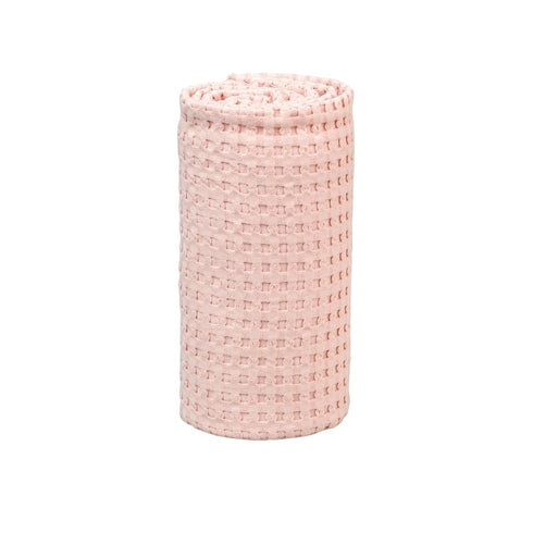 Waffle Weave Soft Cotton Baby Blanket by Lulujo