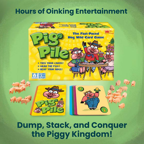R&R Games Pig Pile Kid’s Card Game