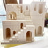 980 3D Magic Maze Building Blocks, PCS Transformable Castle Folds into Cube, Puzzle Optical Illusion Architecture Model