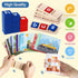 CVC Word Educational Toy Spelling Games, Montessori Learning Toys Gifts for 3-6 Years Old Kids, 60 Sight Words