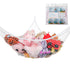 Toy Hammock, Jumbo Stuffed Animals Hammock, Extra Large Kids Mesh Toy Net Organizer 83" Wall Sling