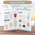 Counter Set 21 3+ UMU Wooden Ice Cream Play Toy - Pretend Kitchen Accessories for Kids, Interactive PretendFood