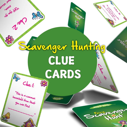 6+ EDUMAN Flower Fairy Scavenger Hunt Dig Kit - Treasure Dig Kit Arts & Crafts, STEM Educational Toy with Clue Cards