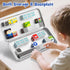 Gamcrown Set, 35PCS 3-8, City Traffic Magnetic Blocks STEM Toys for Kids Ages Travel Building Toys with Carrying Case