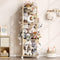 Stuffed Animal Storage,Wood Stuffed Animal Storage Zoo with Wheels,Vertical Stuffed Animal Holder