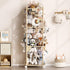 Stuffed Animal Storage,Wood Stuffed Animal Storage Zoo with Wheels,Vertical Stuffed Animal Holder