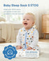 3 Pack 0-6 100% 0.5 2-Way Baby Sleep Sack Months Organic Cotton, TOG Lightweight Wearable Blanket, Zipper Sleeping Bag