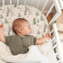 lulumoon Baby Bassinet Sheets Muslin: Cotton Bedside Bassinet Sheets Forest for Boys - Fitted for Bedside Sleeper