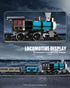 TH10 Set (560 dOvOb Steam Train Building Kit with Train Track, Collectible Steam Locomotive Engineering Toys for Kids