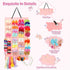 16 Vimiv Hair Bows Holder & Organizer w/Large Capacity, Ribbons,Bows Organizer, Baby Hair Accessory Storage Display