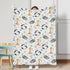 Watercolor Cats Baby Blanket for Boy Girl Cute Cats Paws Milk Flannel Swaddle Blanket Cats Lovers Gift Soft Receiving Blankets Newborn Daycare Nursery Bed Blanket for Crib Stroller Playmat 30x40