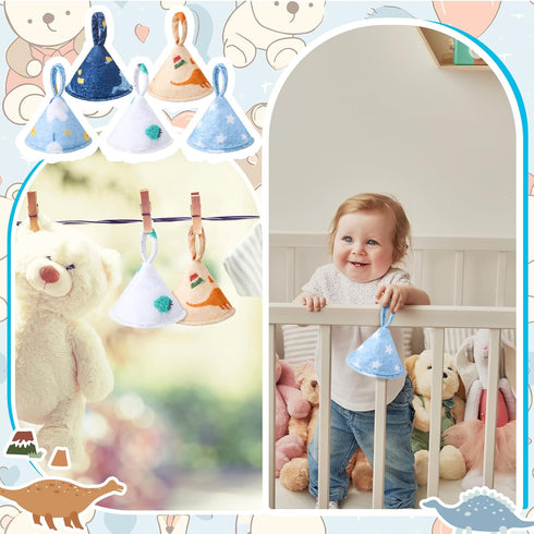 10 Suhine Pcs Baby Boy Pee Shield Diaper Changing Accessory Reusable Pee Covers Baby Boy Cap for Newborn Boys(Classic