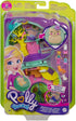 Polly Pocket Compact Playset, Hedgehog Cafe with 2 Micro Dolls & Accessories, Travel Toys with Surprise Reveals