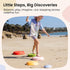 5pcs 3-5 Tiny Land Stepping Stones for Kids, Non-Slip Toddler Stepping Stones, Sensory Stepping Stones for Promoting