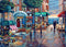 Cobble Hill 1000 Piece Puzzle - Rainy Day Stroll with Sample Poster Included