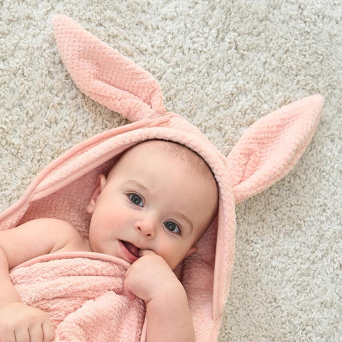 YUMKUKIM 2 Pack Baby Hooded Towel Bath Towels for Newborn with Animal Design Shower Essentials for Baby Girl Boy