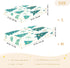 Bseiialft 52 28 Christmas Trees Snowflakes Green Crib Sheets for Boys Girls Soft and Breathable Cotton Baby Sheets