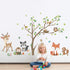 Woodland Animals Wall Decals - Fox, Deer & Owl Stickers for Nursery Decor