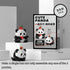Mini Building Blocks Panda Sets, Cute Micro Mini Panda Building Bricks for Adults (359 PCS)